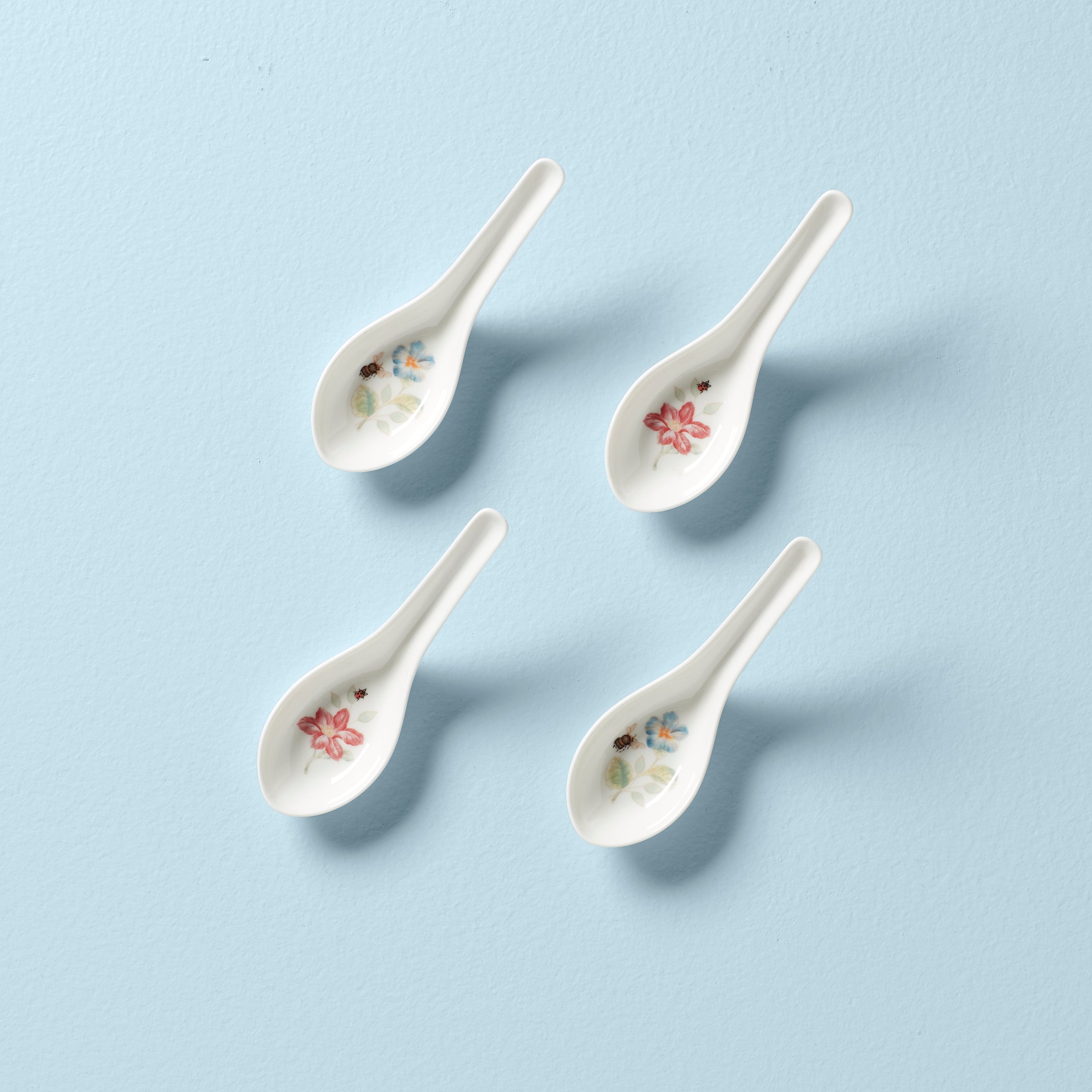 Butterfly Meadow Soup Spoons. Set of 4
