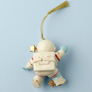 Alternative view of Personalized Astronaut Ornament