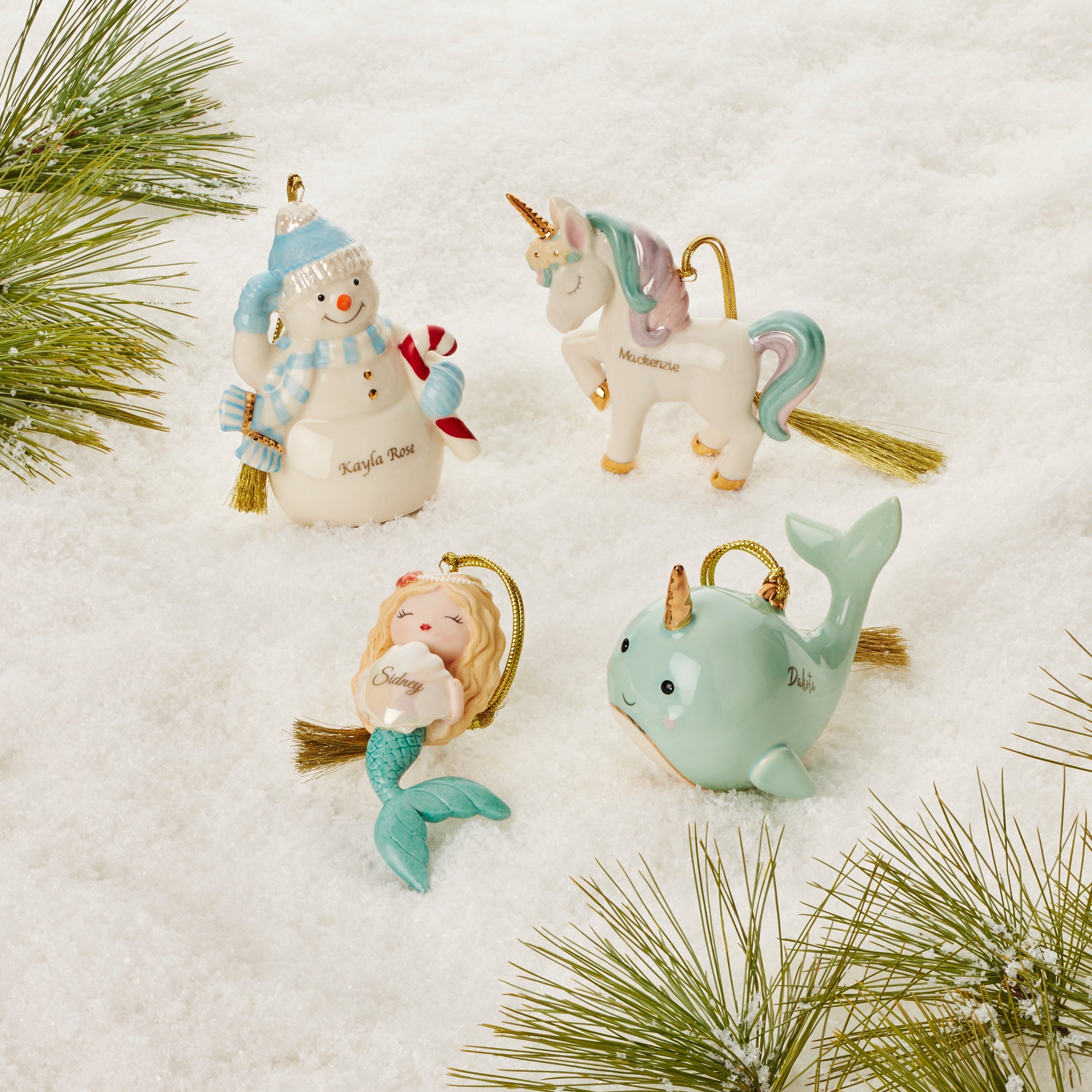 Personalized Mermaid Ornament - Image 4