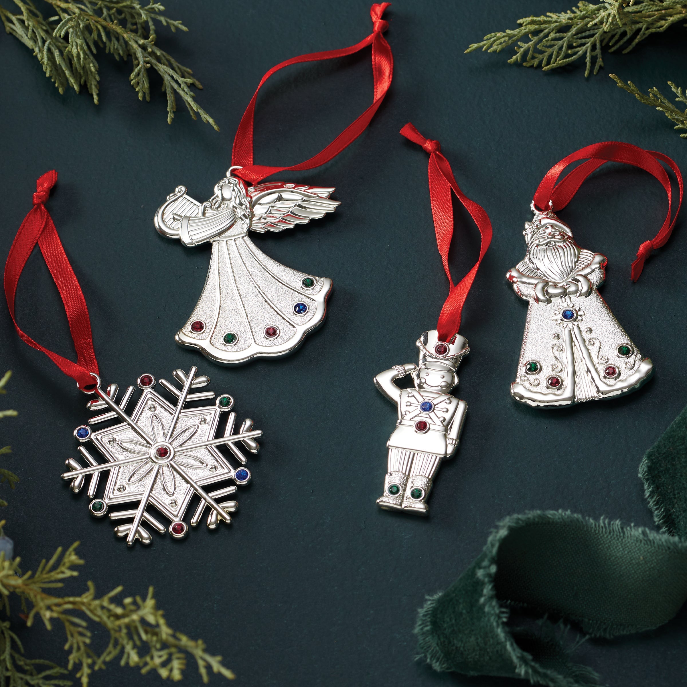 Jeweled Angel Charm Ornament - Image 2