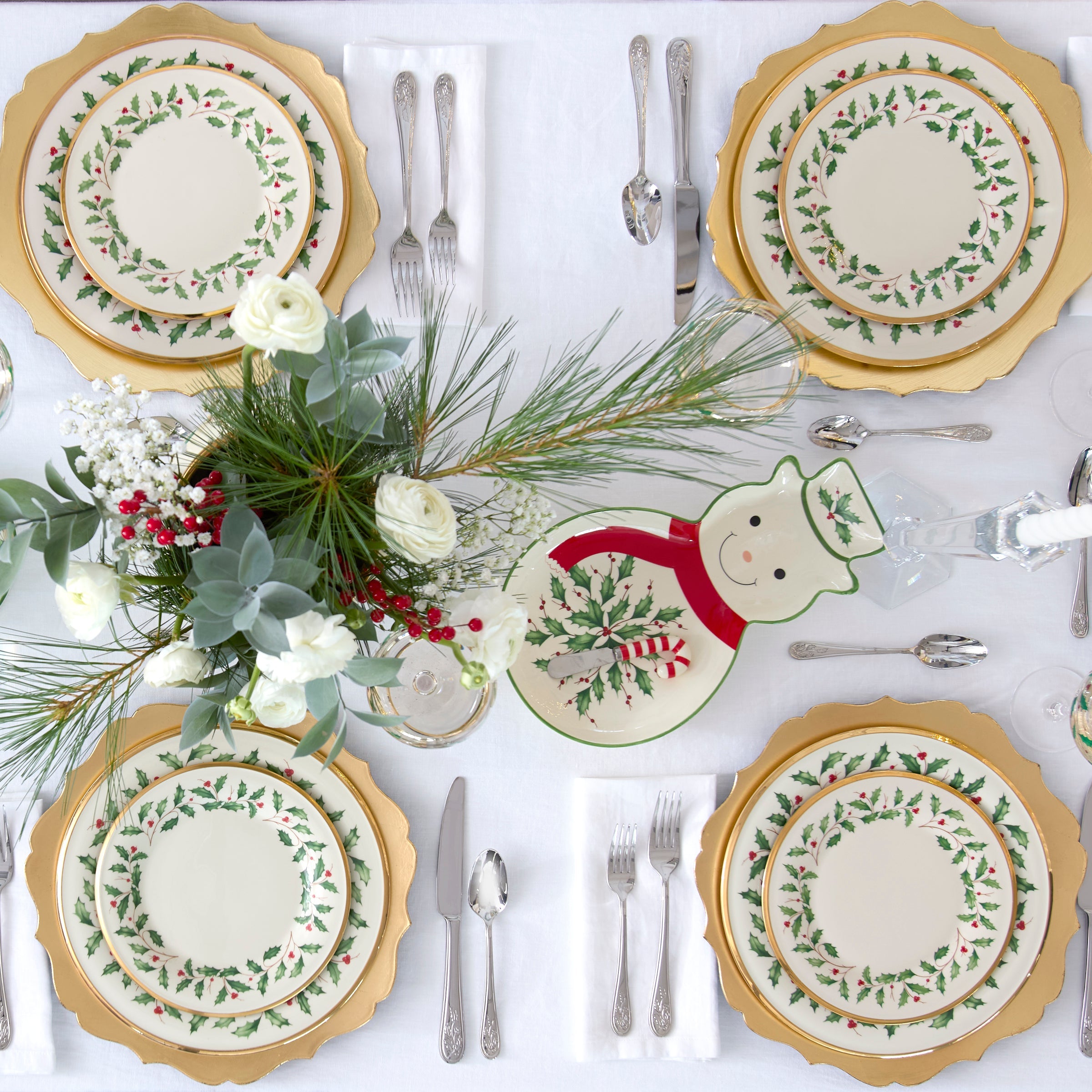 Holiday 12-Piece Plate & Bowl Set - Image 6