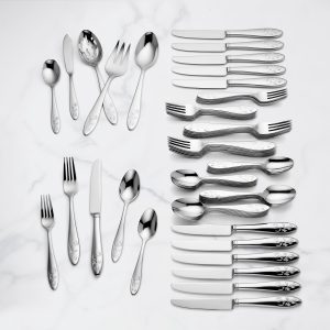 Alternative view of Butterfly Meadow 65-Piece Flatware Set