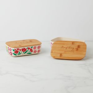 Floral Fields 2-Piece Container Set