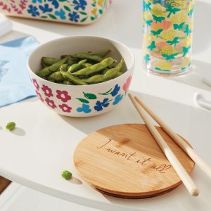 Alternative view of Floral Fields Bowl