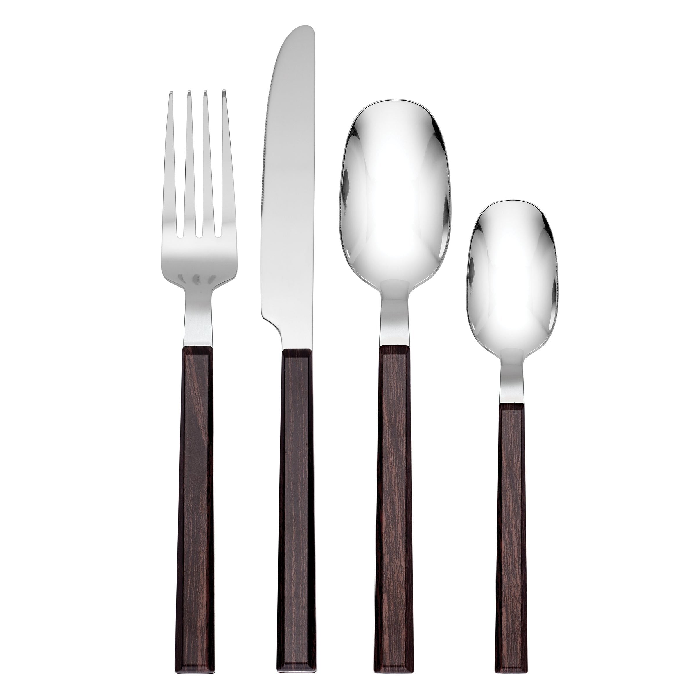 Henley Brown 16-Piece Flatware Set