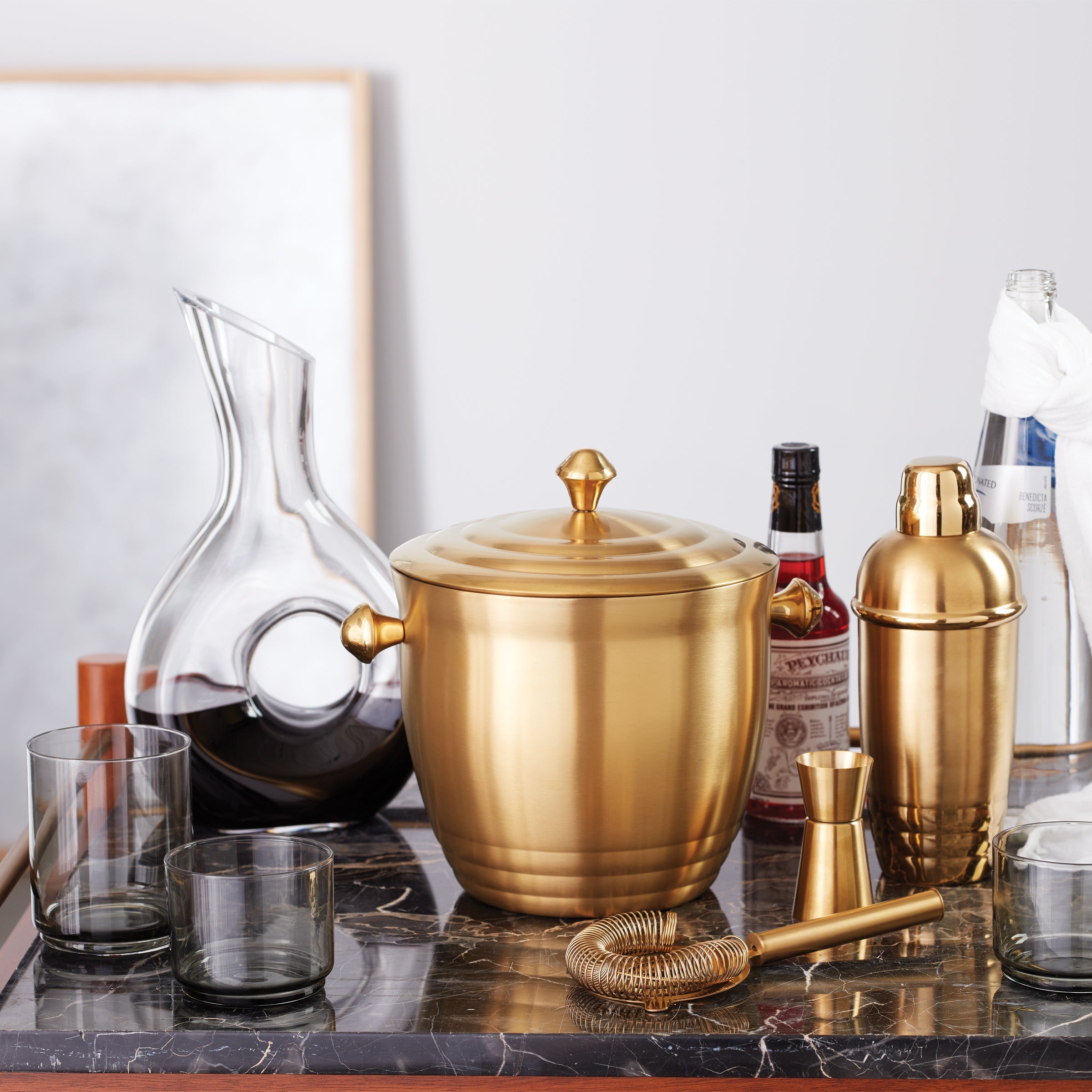 Tuscany Classics Gold Cocktail Shaker - Image 2