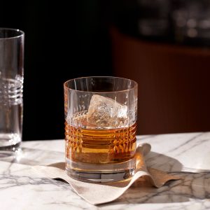 Alternative view of Sloane Crystal Double Old-Fashioned Glasses. Set of 4