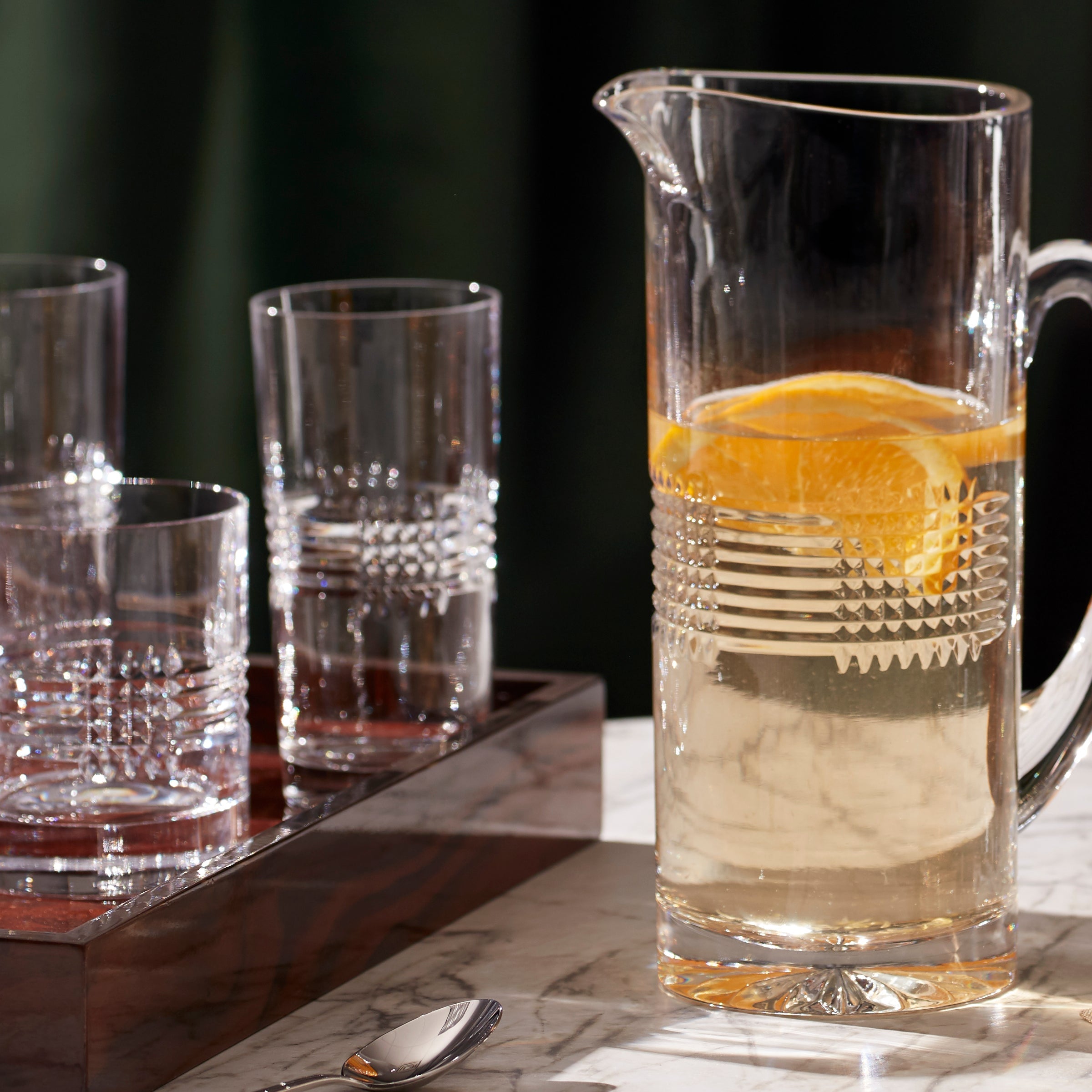 Sloane Crystal Highball Glasses. Set of 4 - Image 2