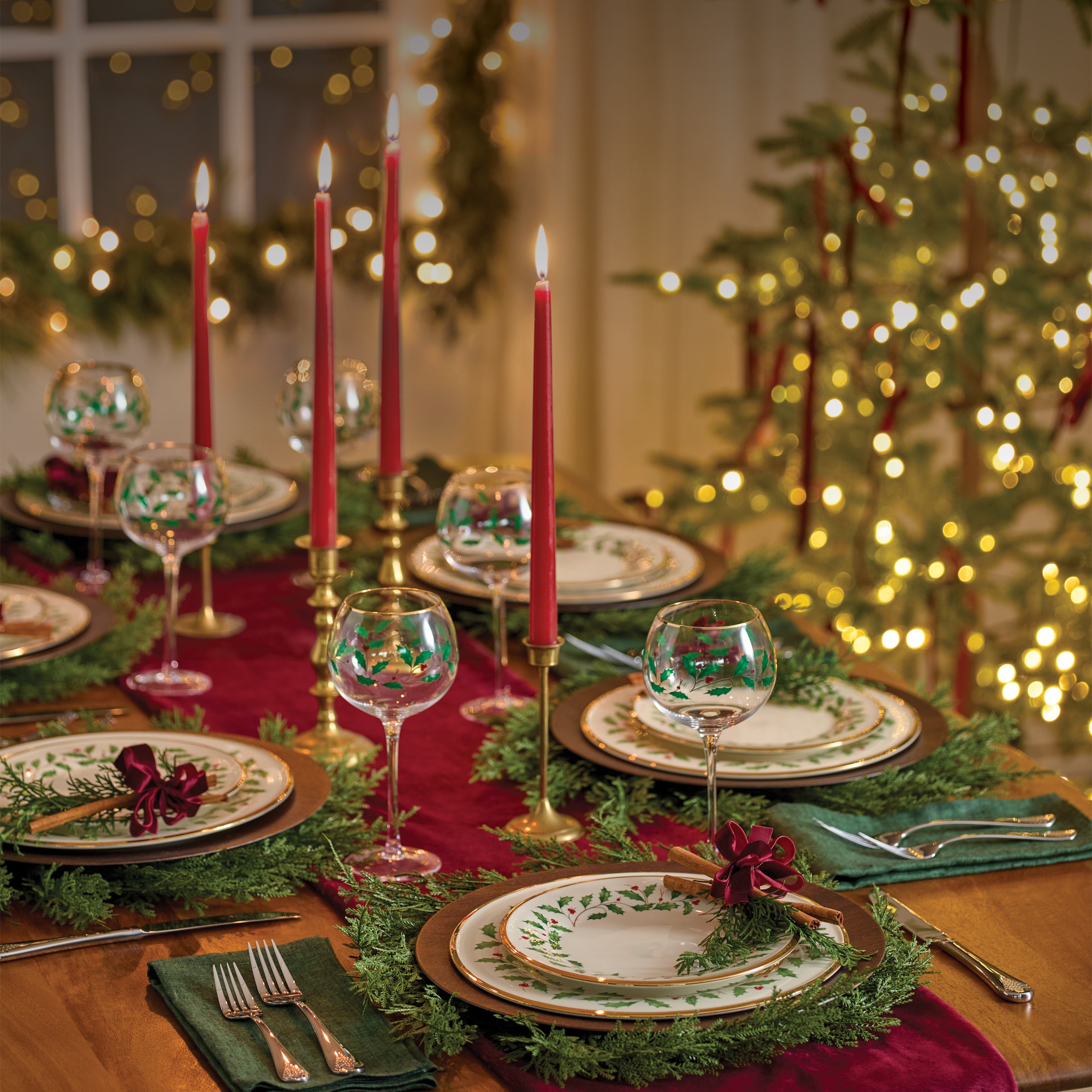 Holiday Balloon Glasses. Set of 4 - Image 2