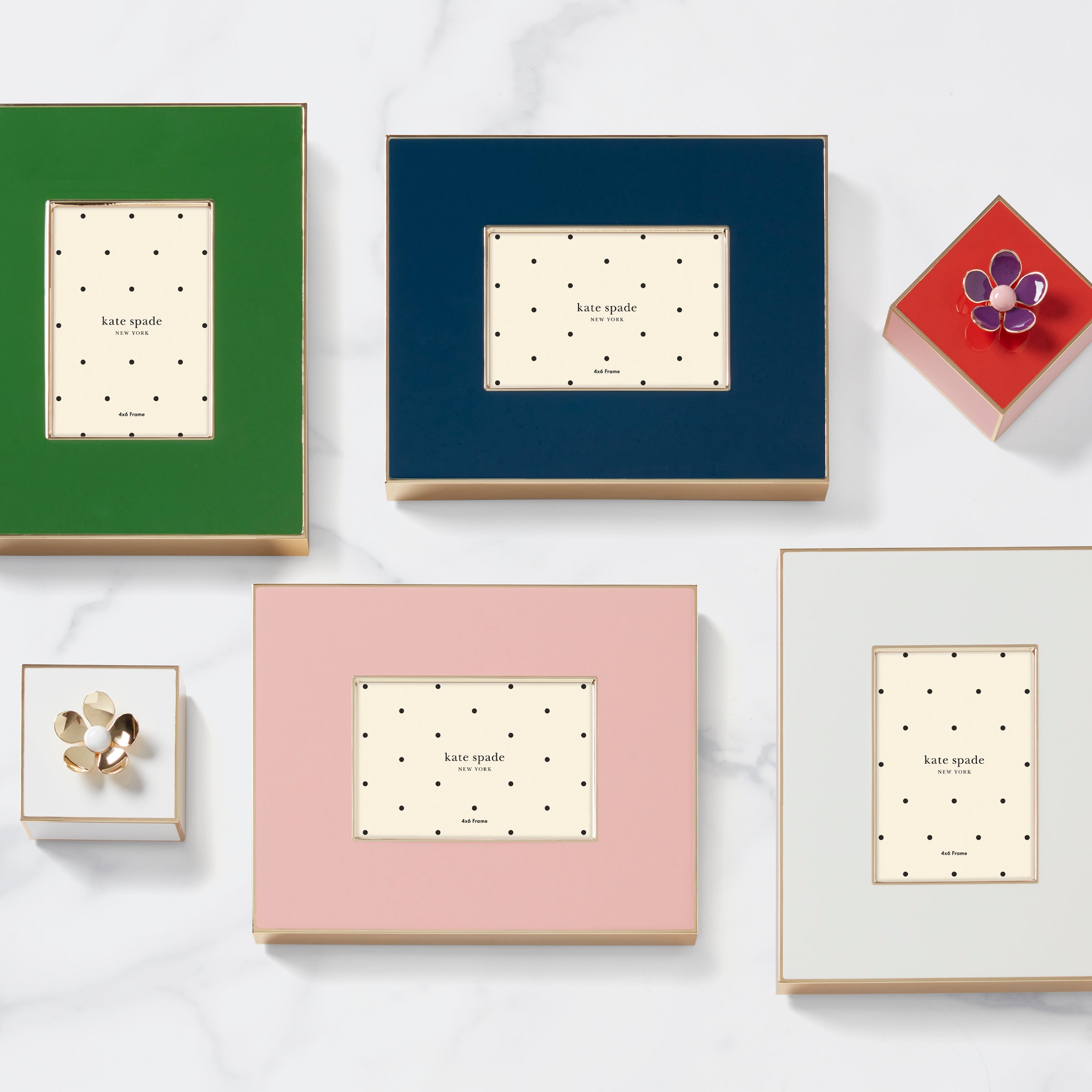 Make It Pop Navy 4x6 Photo Frame - Image 3