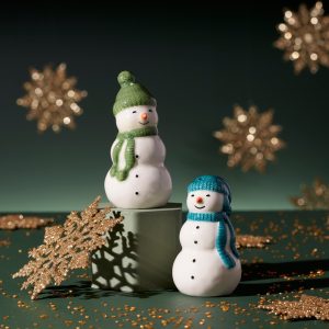 Alternative view of Balsam Lane Snowman Salt & Pepper Set