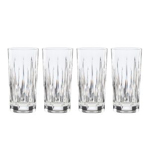 Soho Crystal Highball Glasses. Set of 4
