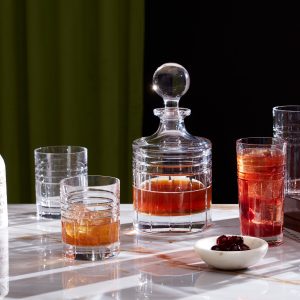 Alternative view of Tempo Crystal 5-Piece Whiskey Set