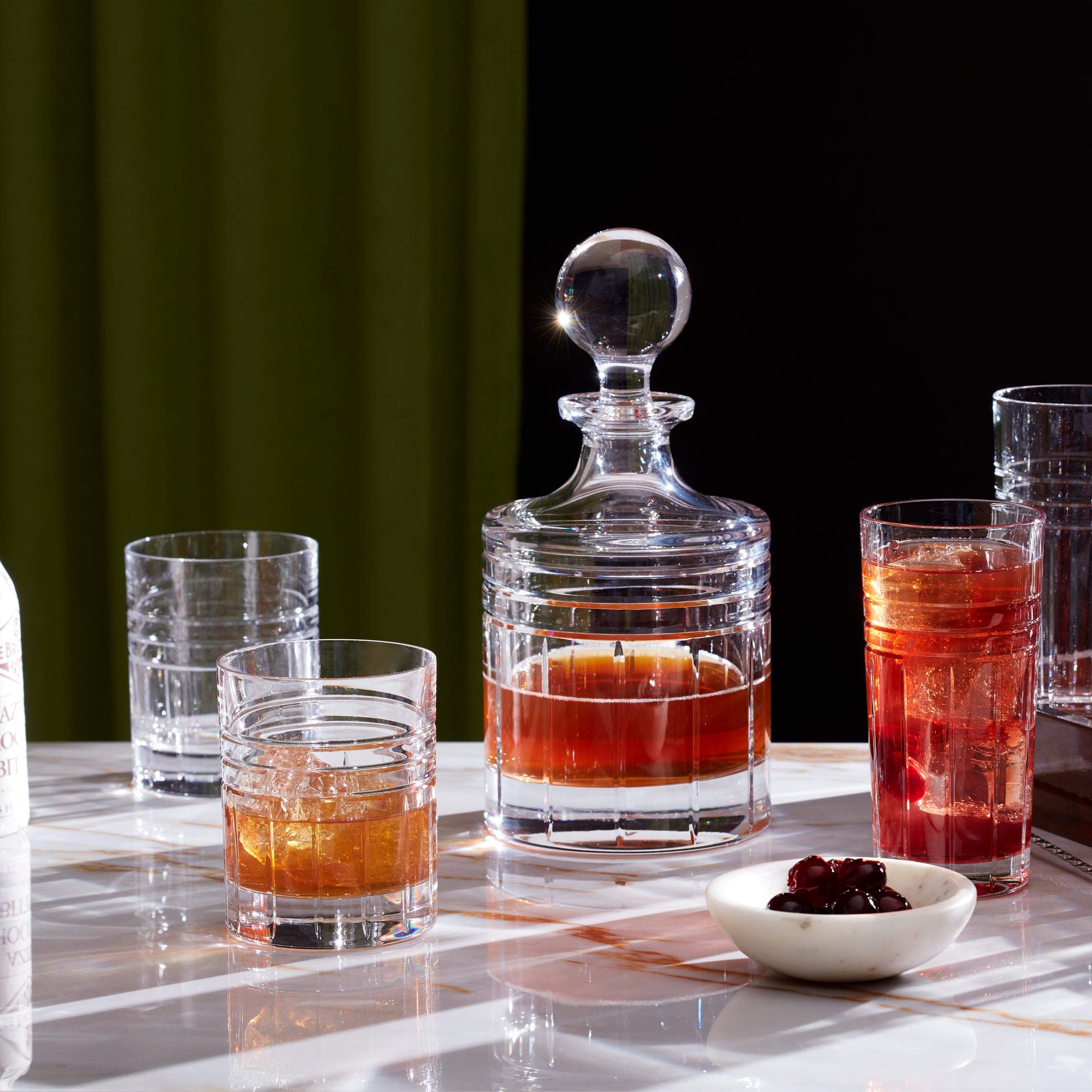 Tempo Crystal 5-Piece Whiskey Set - Image 2
