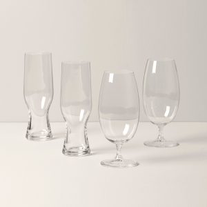 Tuscany Classics Assorted Beer Glasses. Set of 4