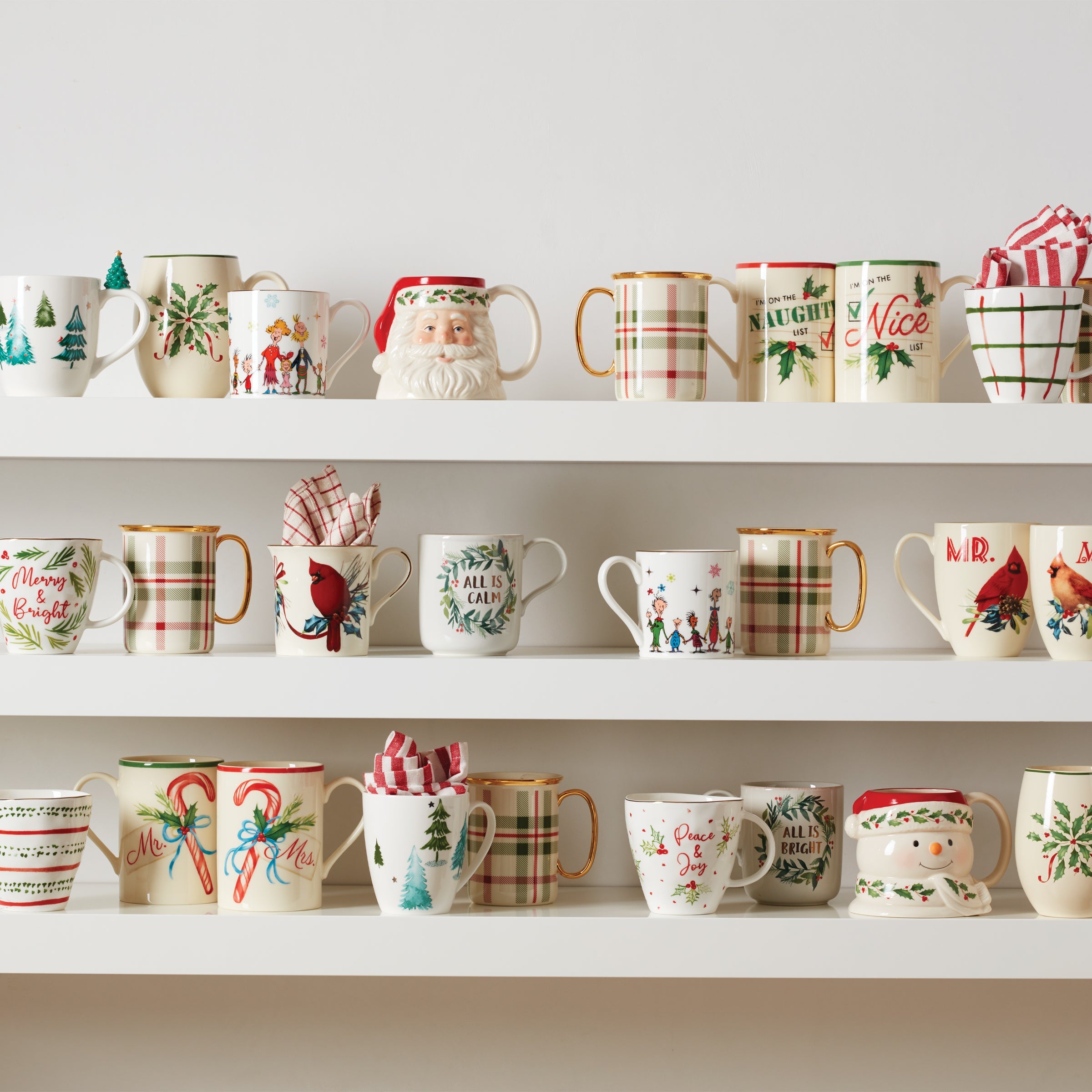 Hosting The Holidays 2-Piece Holly Mug Set - Image 3