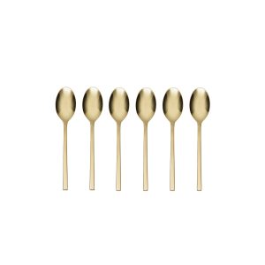 Allay Champagne Teaspoons. Set of 6