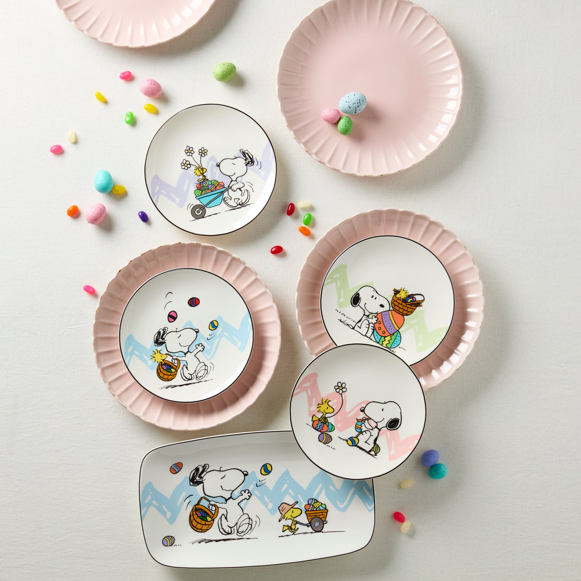 Snoopy Easter Hors d'Oeuvre Tray - Image 2