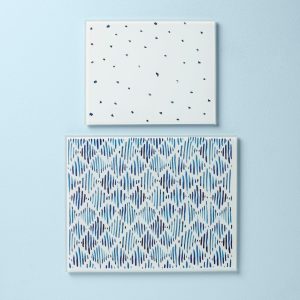 Alternative view of Blue Bay 2-Piece Glass Cutting Board Set