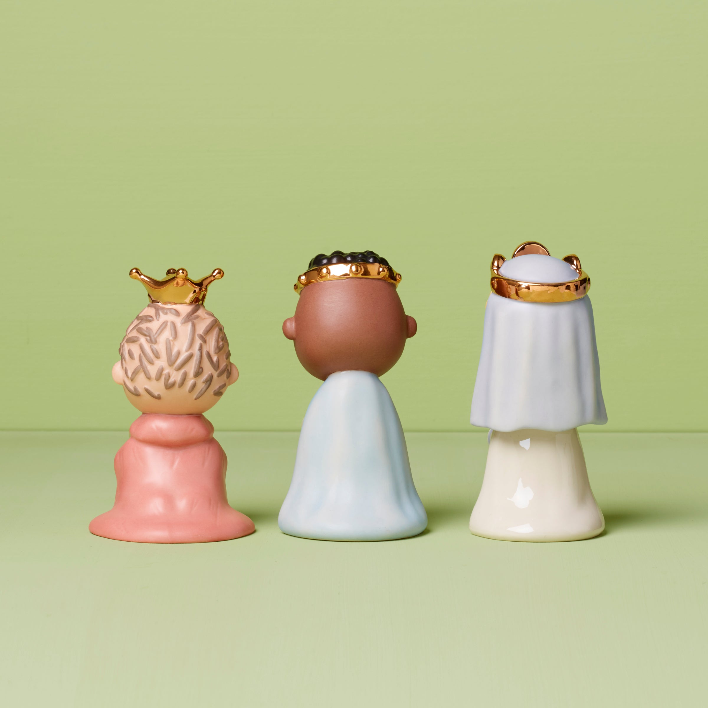 Peanuts Christmas Pageant 3 Kings Figurines - Image 2