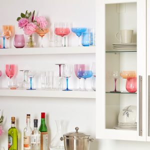 Alternative view of True Colors Wine Glasses. Set of 4