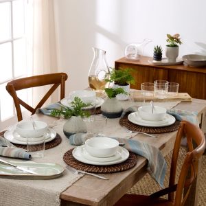 Alternative view of 24 Seven White 12-Piece Dinnerware Set