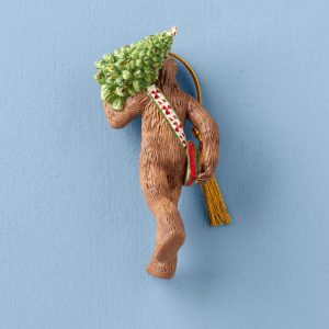 Alternative view of Chewbacca with Christmas Tree Ornament