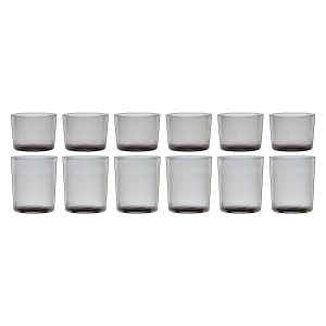 Alternative view of Stackables Smoke Short & Tall Glasses 12-Piece Set