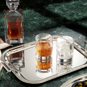 Alternative view of Hudson Crystal 5-Piece Whiskey Set