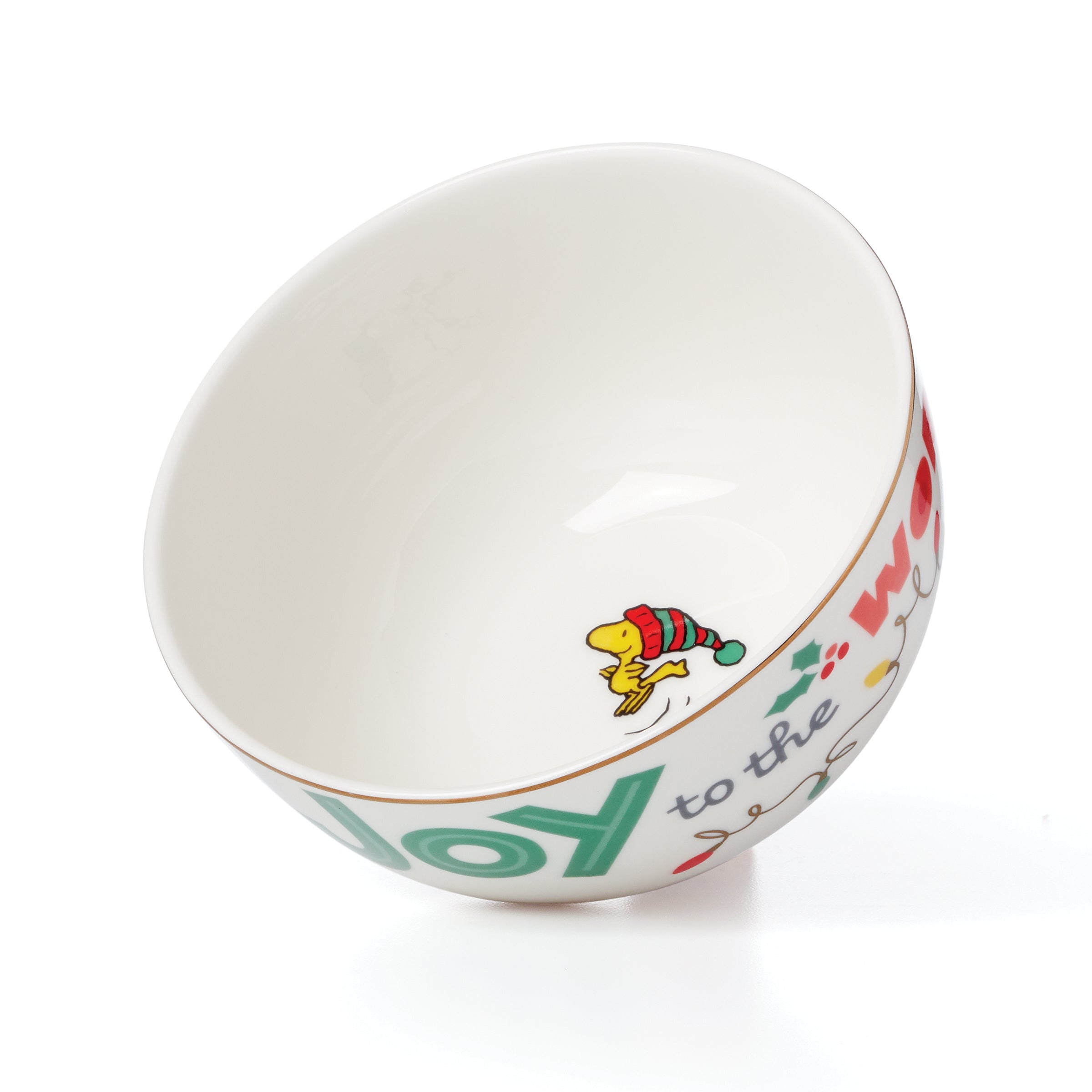 Snoopy Christmas All-Purpose Bowls. Set of 4 - Image 4