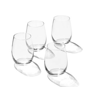 Alternative view of 5 O'Clock Stemless Wine Glasses. Set of 4