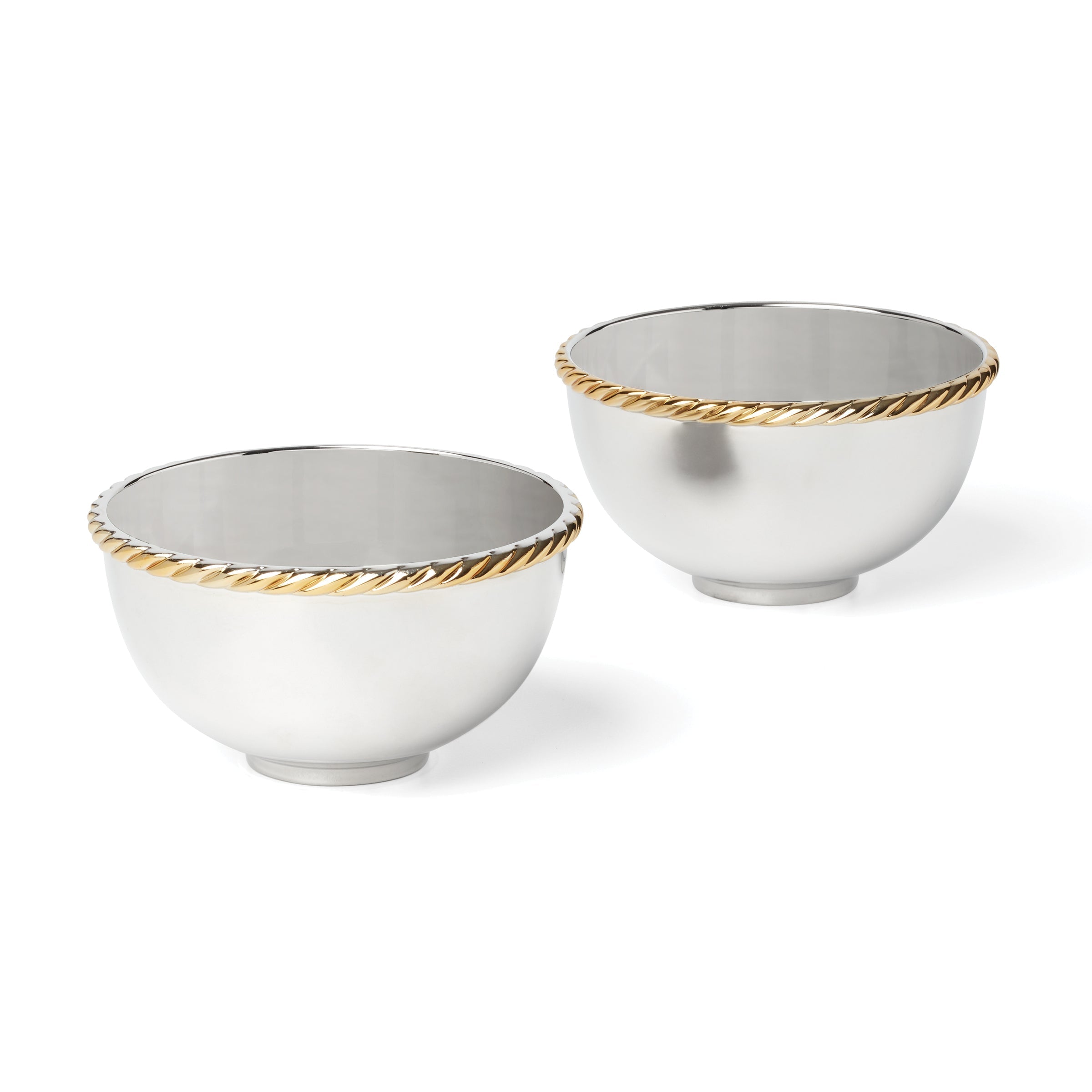 Roseland Nut Bowls. Set of 2
