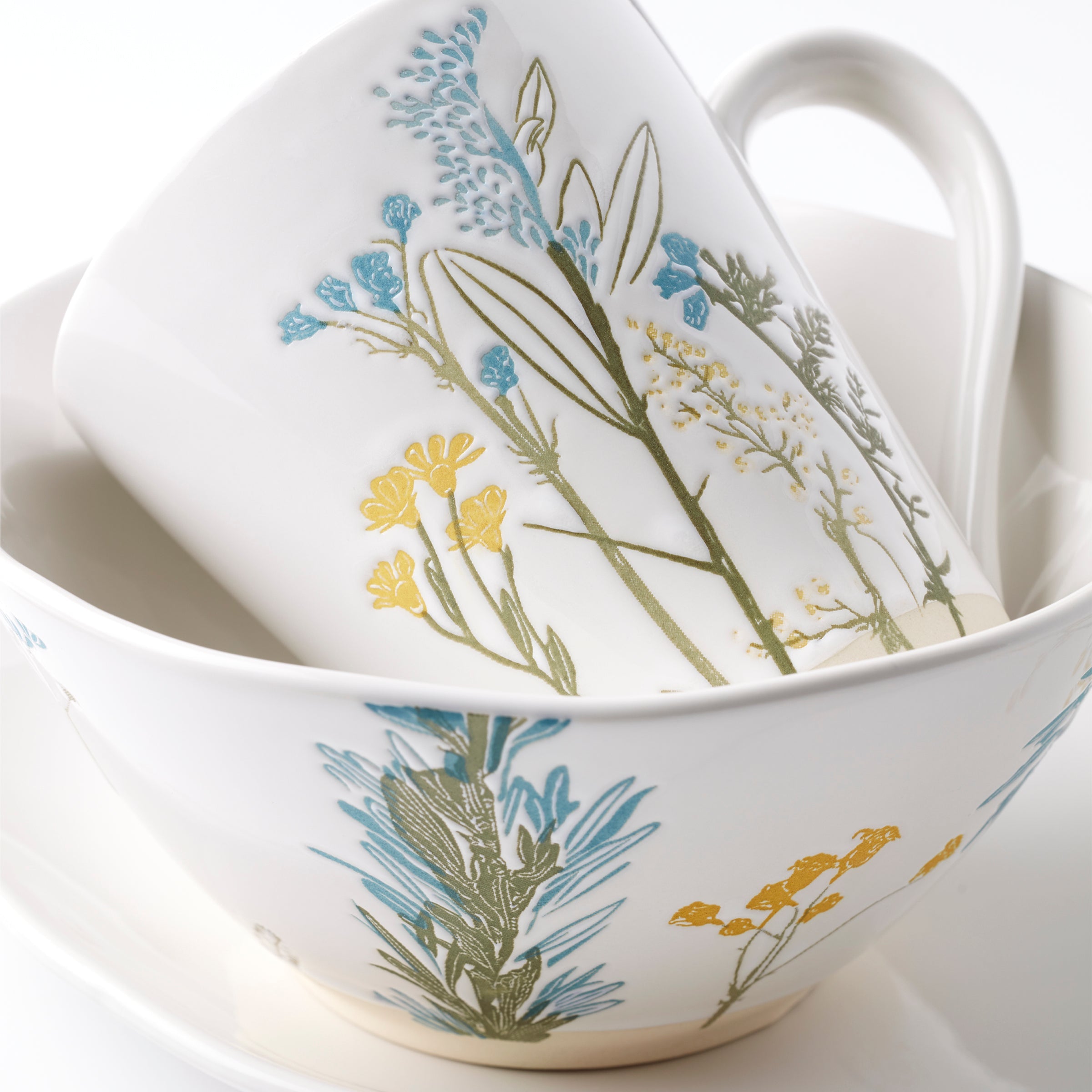 Wildflowers All-Purpose Bowls. Set of 4 - Image 6
