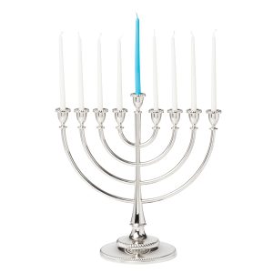 Alternative view of Roseland Silver Menorah
