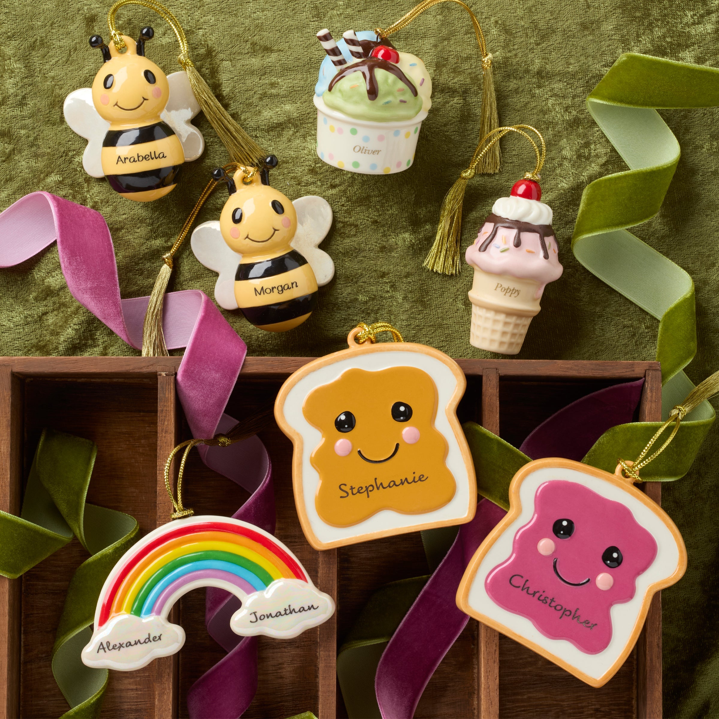 Personalized Rainbow Ornament - Image 3