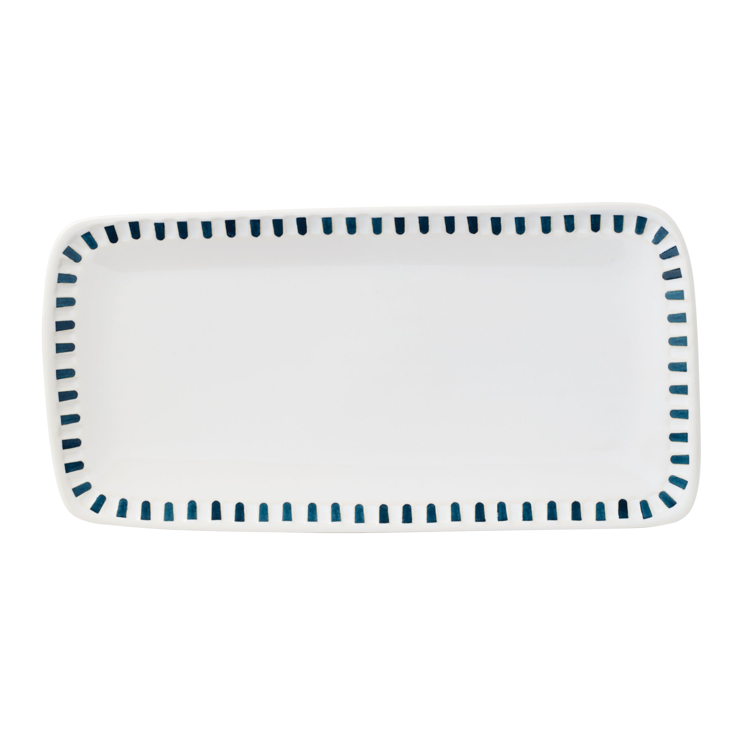 Artisanal Stripe Hors d'Oeuvres Tray