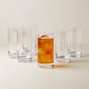 Alternative view of Tuscany Classics Cylinder Highball Glasses. Set of 6