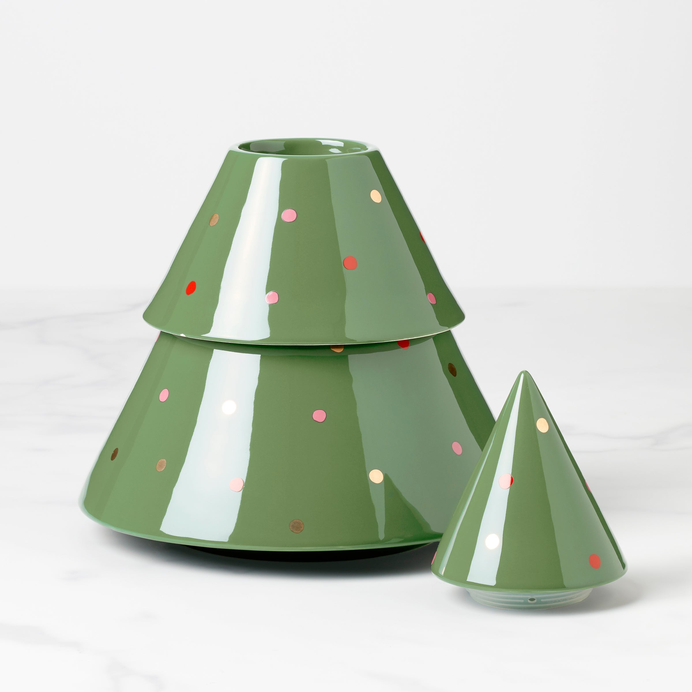 Figural Evergreen Treat Jar - Image 2