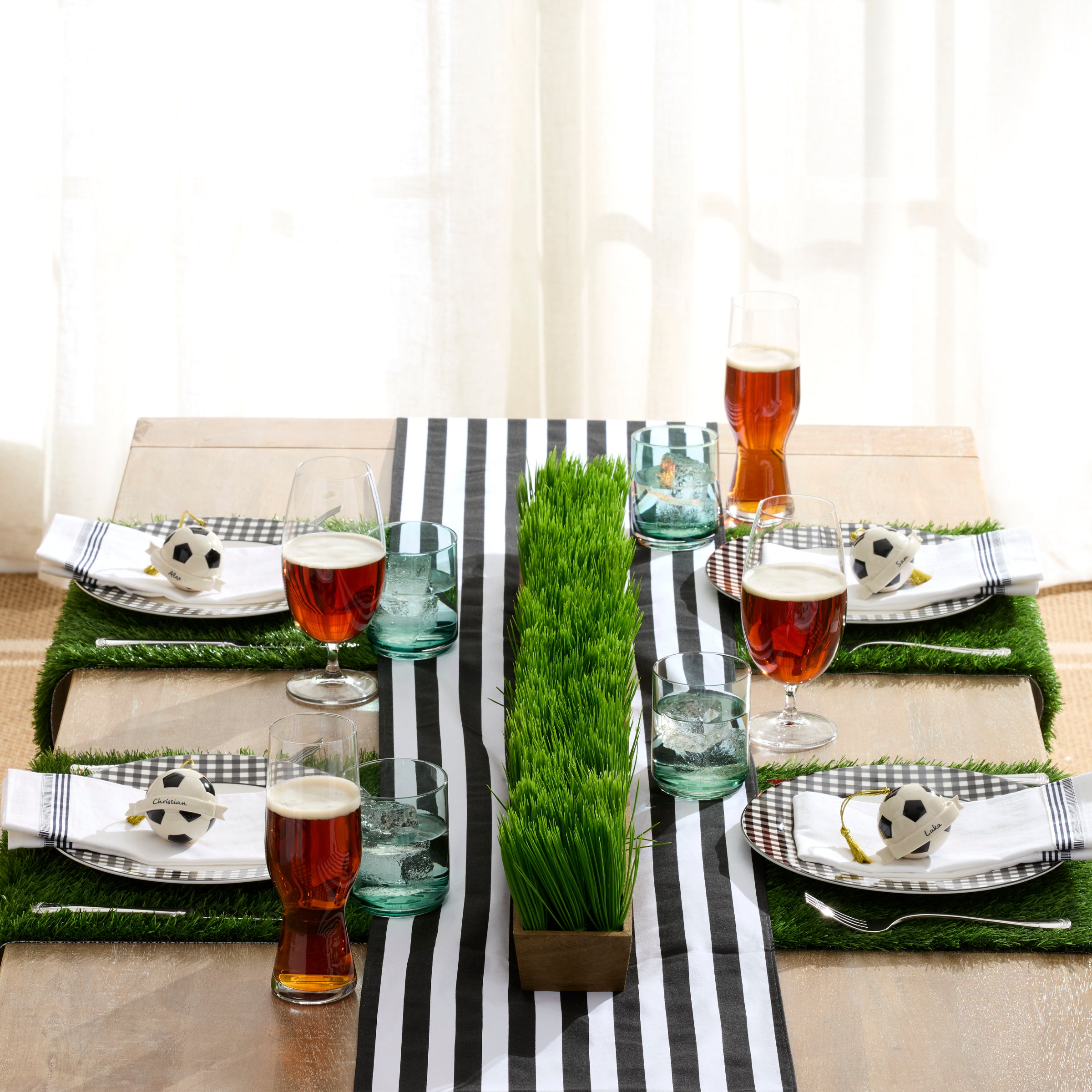 Tuscany Classics Assorted Beer Glasses. Set of 4 - Image 5