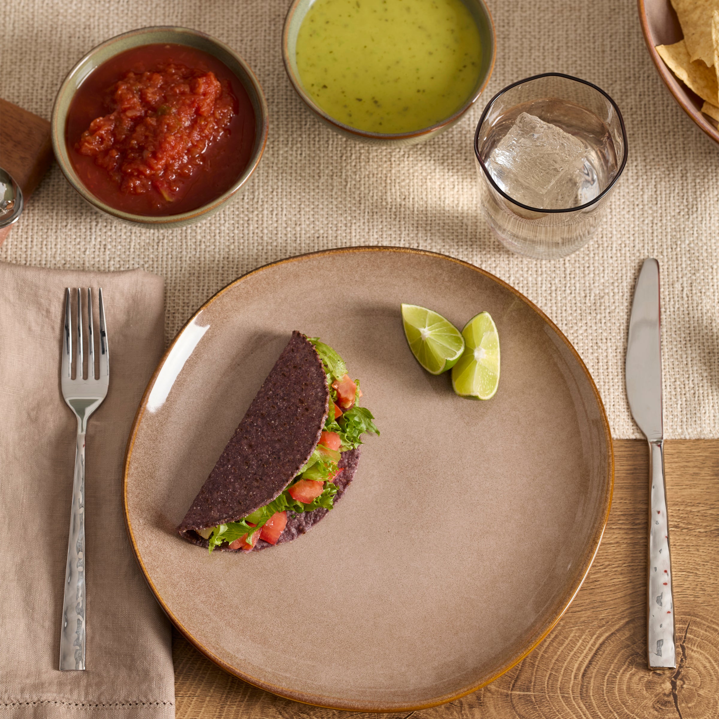 Organic Shades Clay 12-Piece Dinnerware Set - Image 5