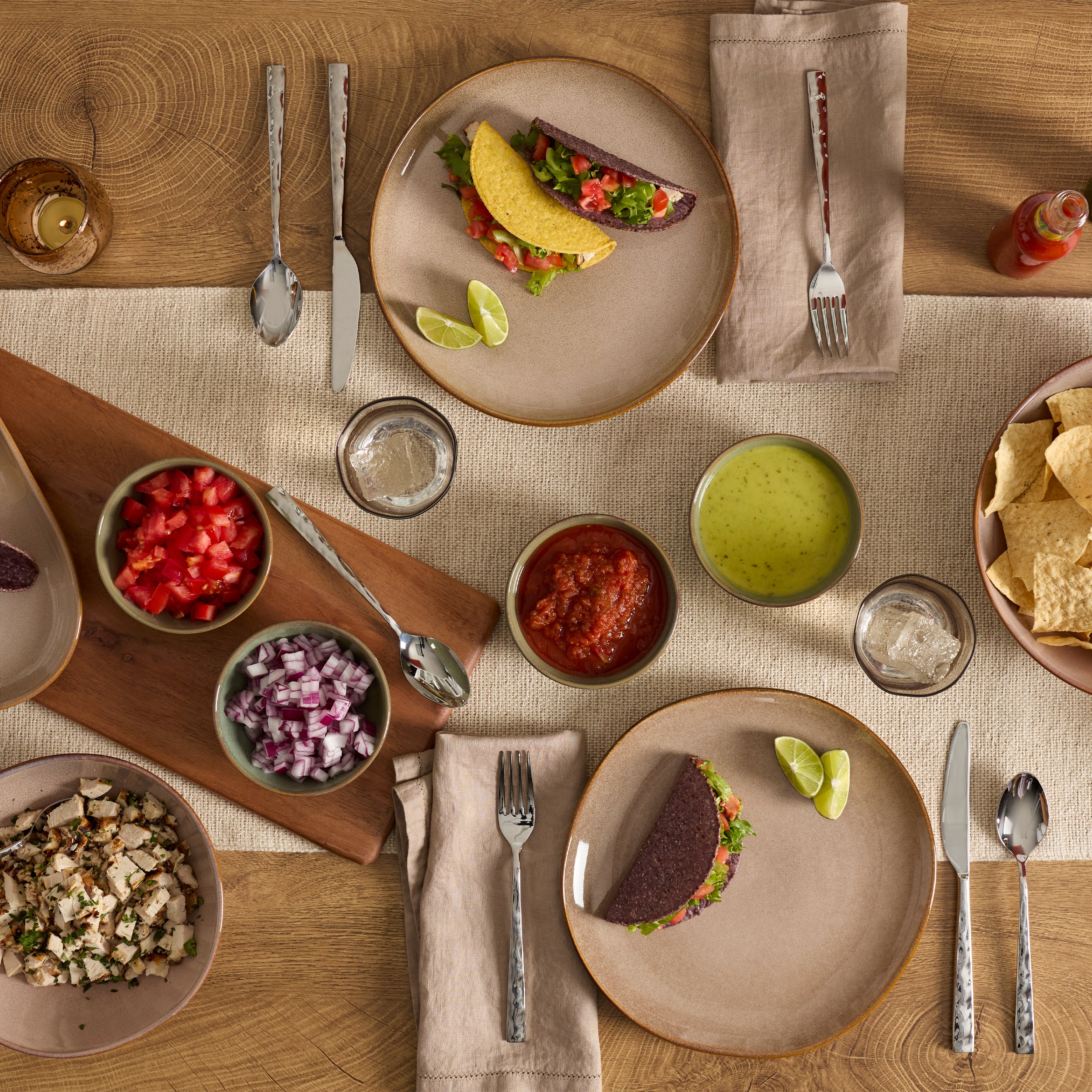 Organic Shades Clay 12-Piece Dinnerware Set - Image 6