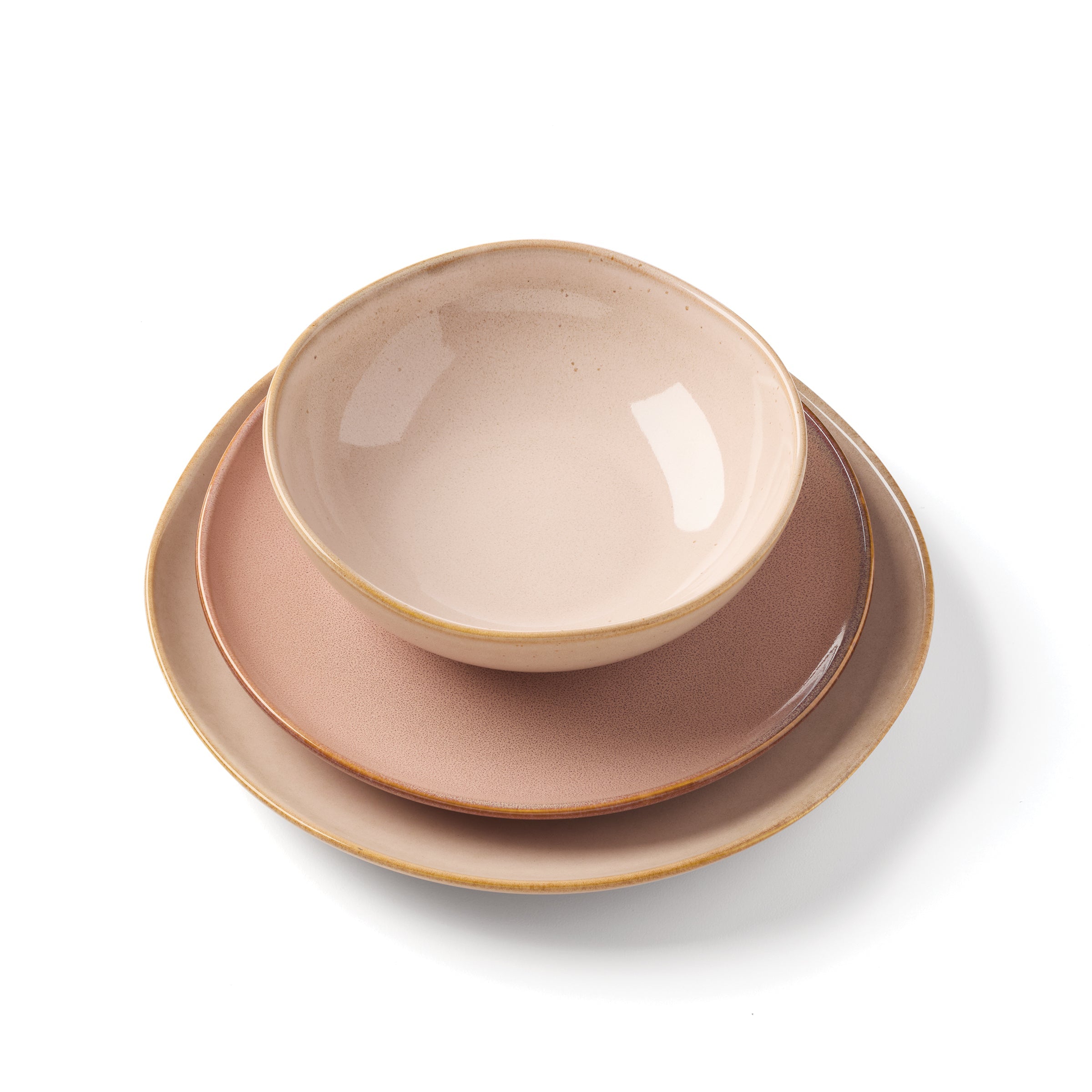 Organic Shades Clay 12-Piece Dinnerware Set - Image 14