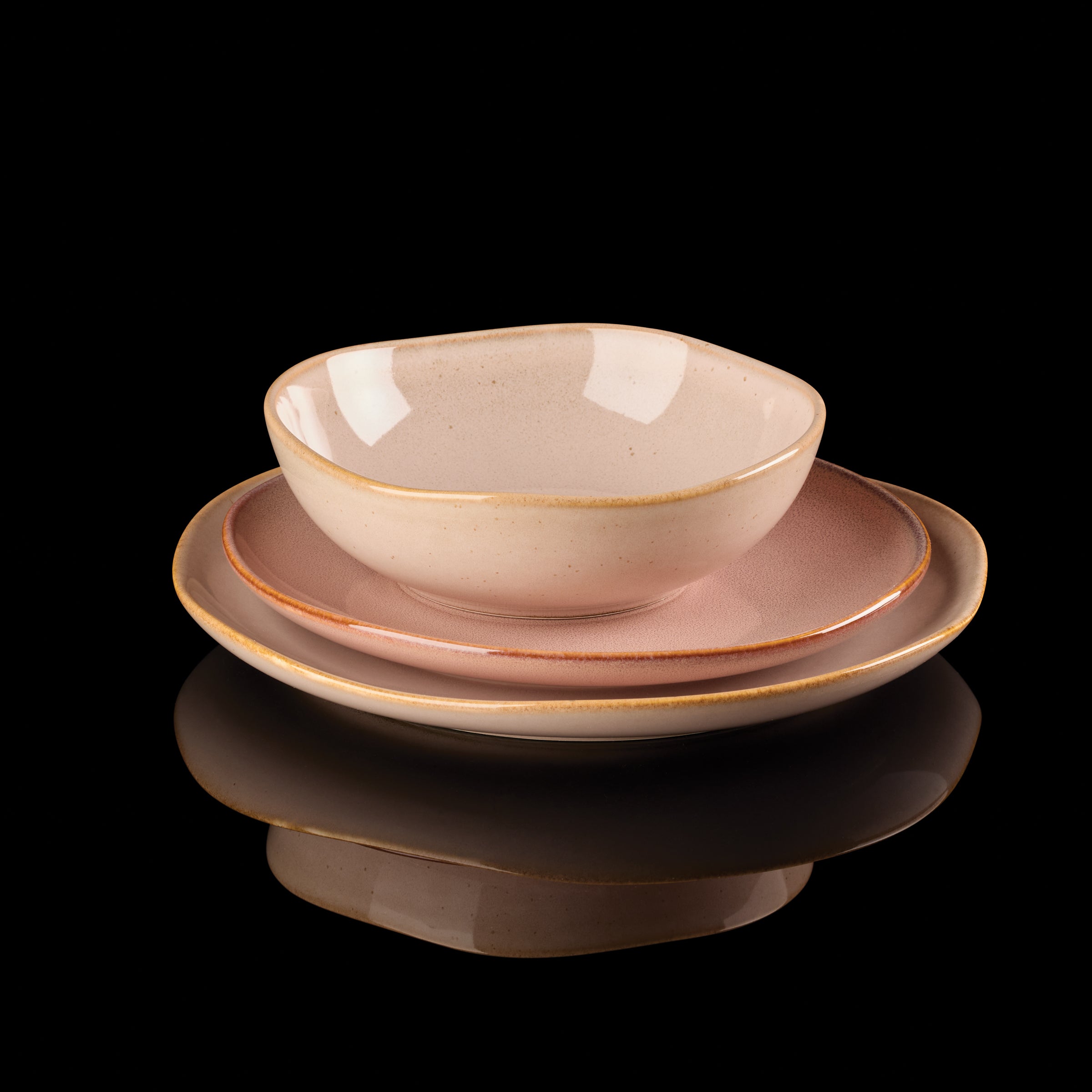 Organic Shades Clay 12-Piece Dinnerware Set - Image 12