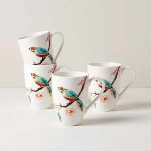 Chirp Mugs. Set of 4