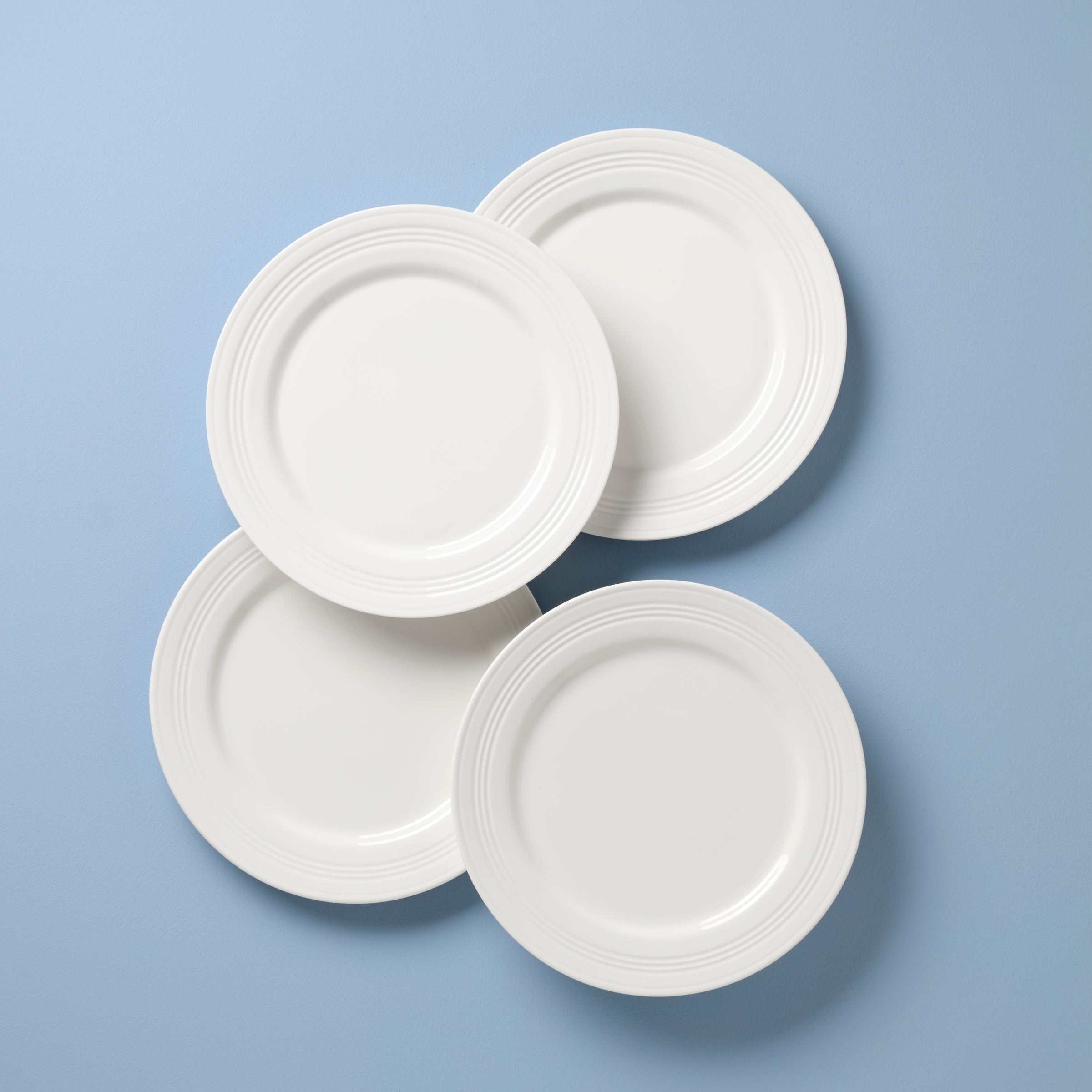 Tin Can Alley Dinner Plates. Set of 4