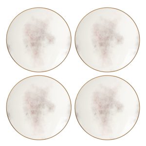 Trianna Salaria Coupe Salad Plates. Set of 4