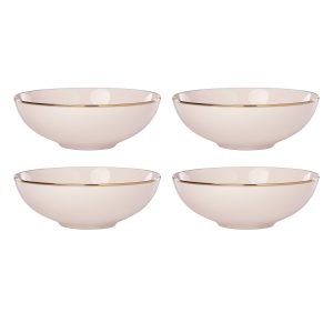 Trianna Blush All-Purpose Bowls. Set of 4