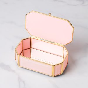 Alternative view of I Treasure You Pink Jewelry Box