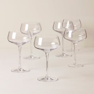 Tuscany Classics Angled Coupe Glasses. Set of 6
