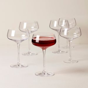 Alternative view of Tuscany Classics Angled Coupe Glasses. Set of 6